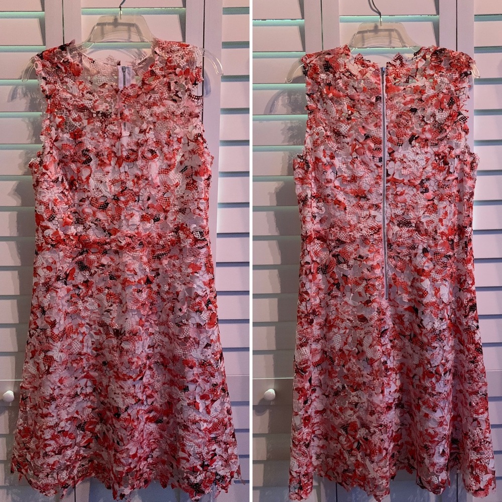 Elie Tahari Lace Cocktail Dress